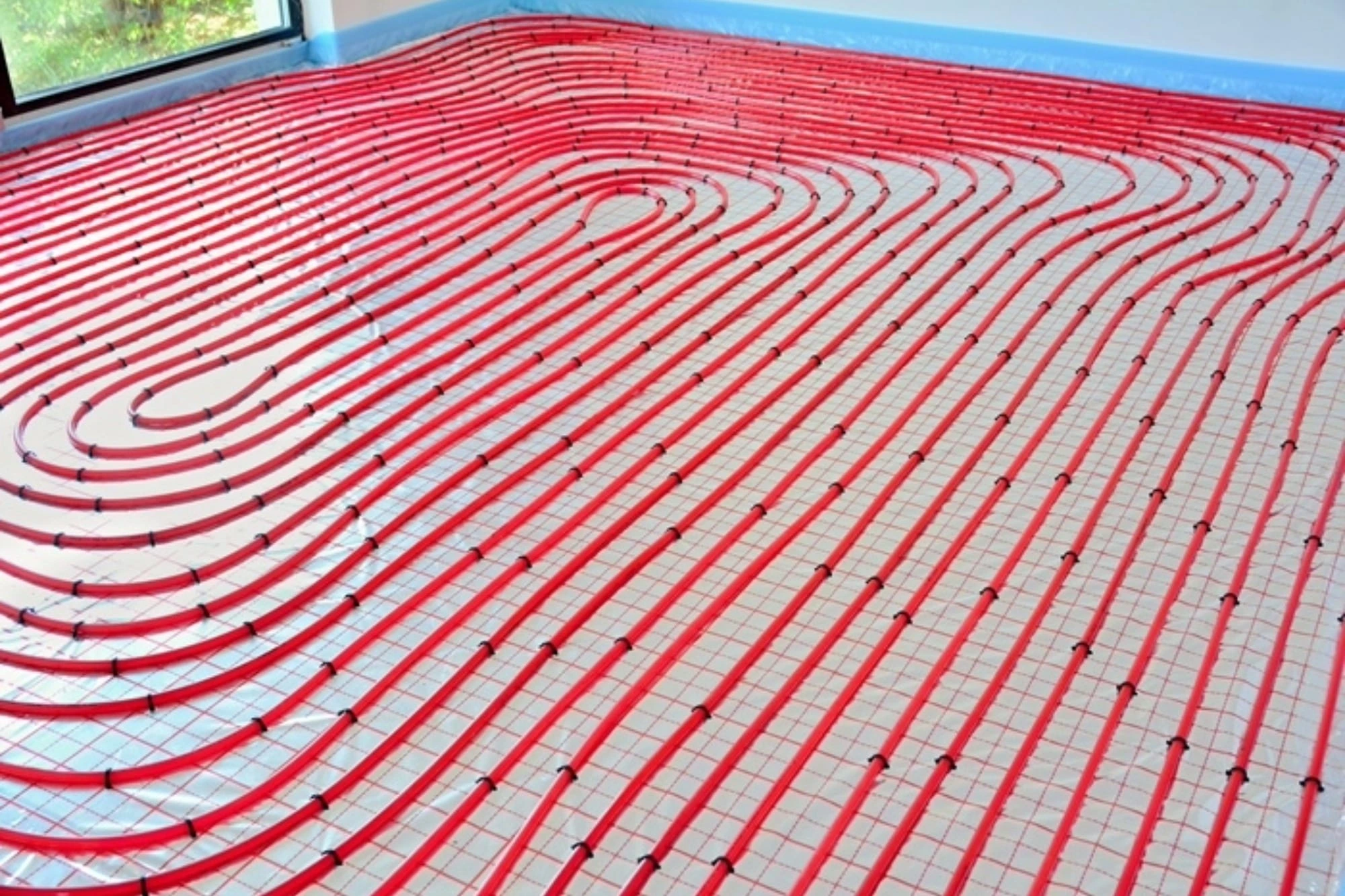 an example of radiant heating 